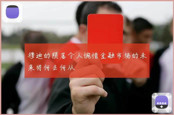 穆迪的陨落令人惋惜金融市场的未来将何去何从